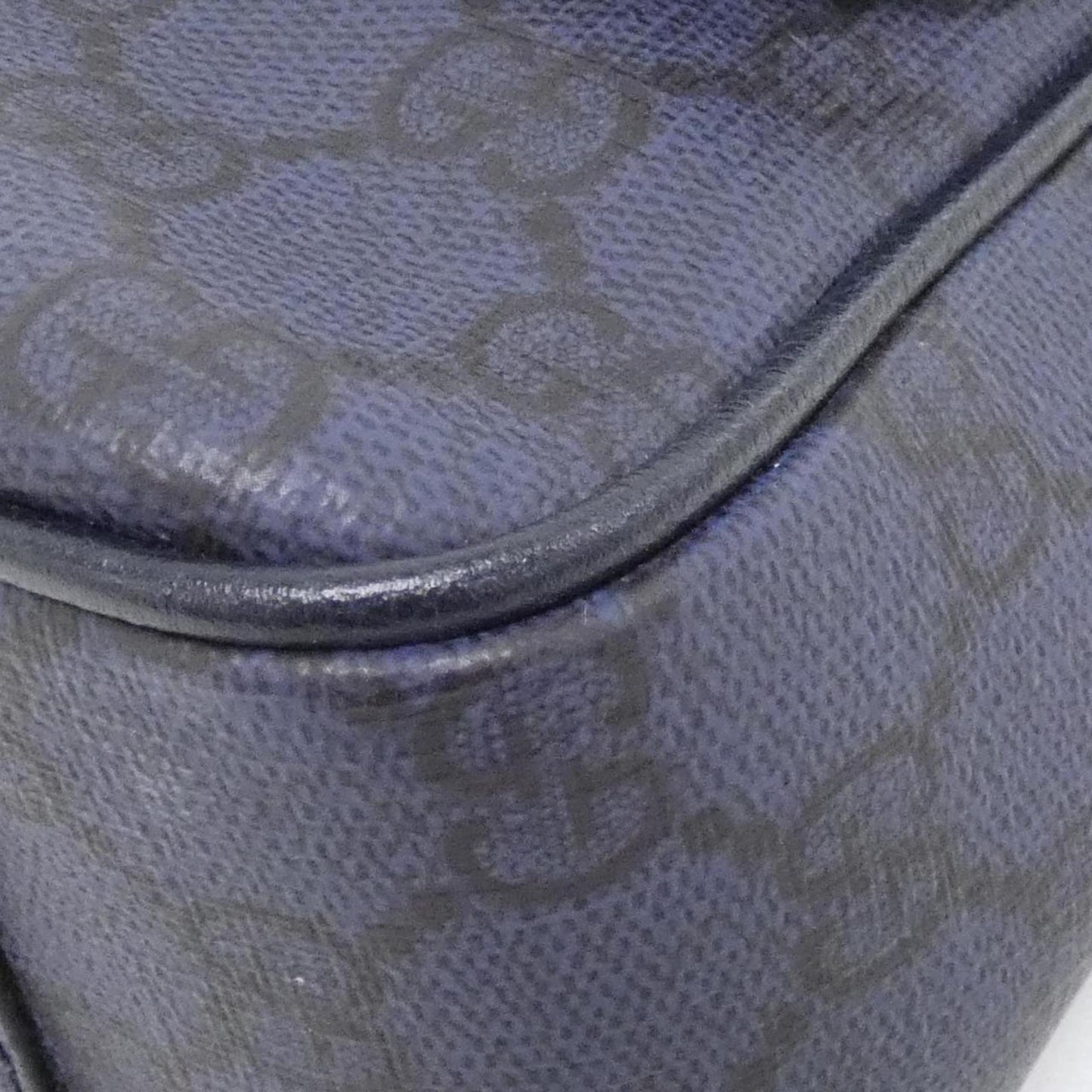 Gucci Blue Canvas Gg Marmont