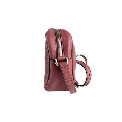 Gucci Pink Leather Interlocking G