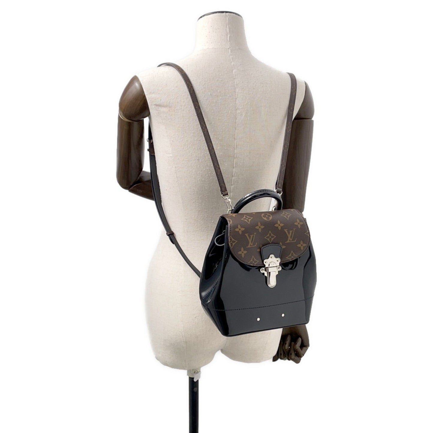 Louis Vuitton Black Patent Leather Hot Springs