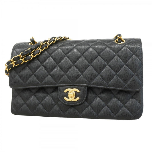Chanel Black Leather Timeless