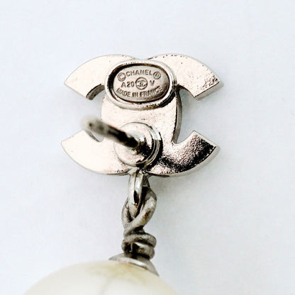 Chanel Silver Metal Coco Mark