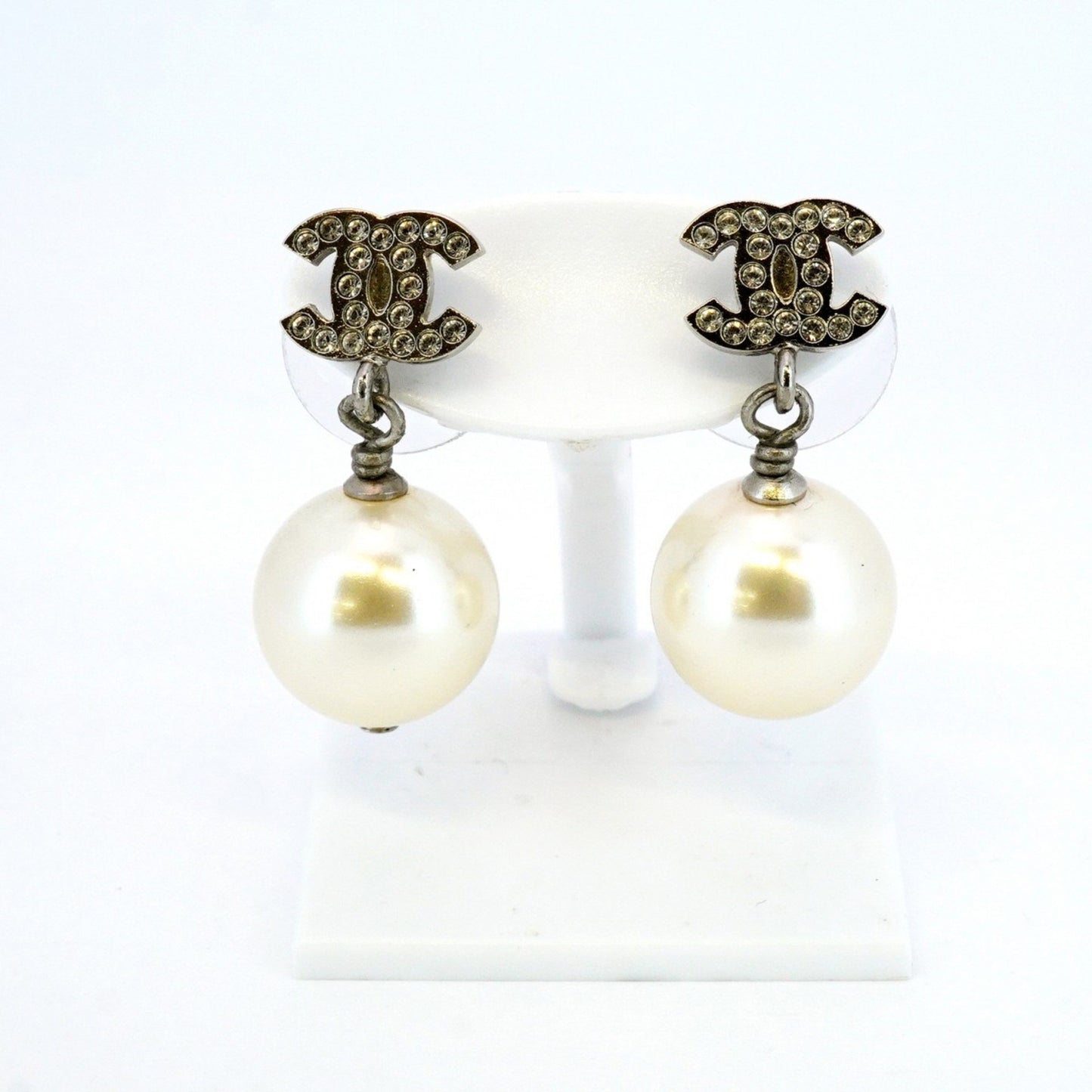 Chanel Silver Metal Coco Mark