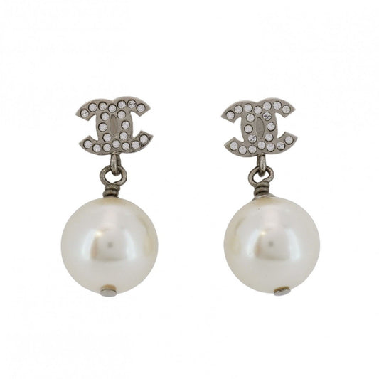 Chanel Silver Metal Coco Mark