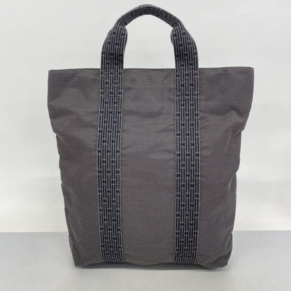 Hermès Gray Canvas Herline