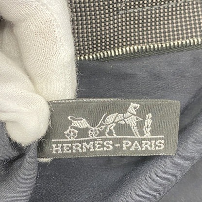 Hermès Gray Canvas Herline