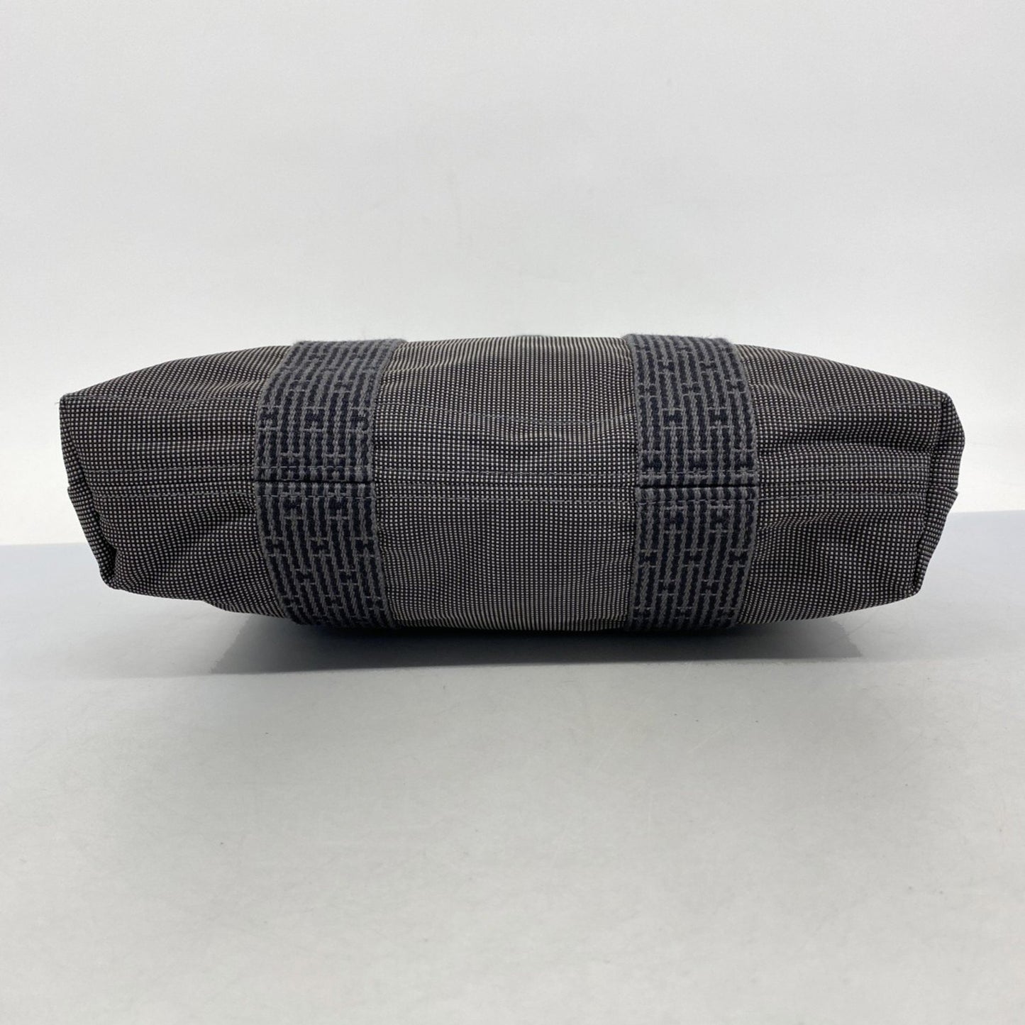 Hermès Gray Canvas Herline