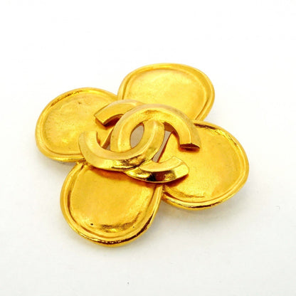 Chanel Gold Gold Plated Coco Mark
