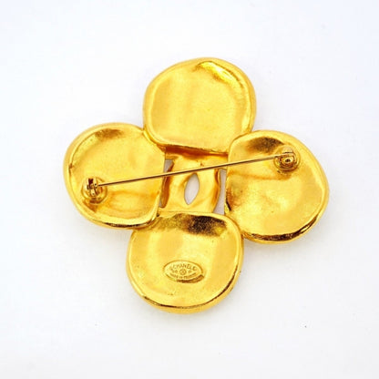 Chanel Gold Gold Plated Coco Mark