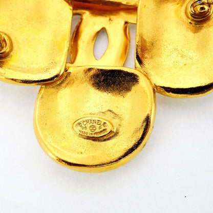 Chanel Gold Gold Plated Coco Mark