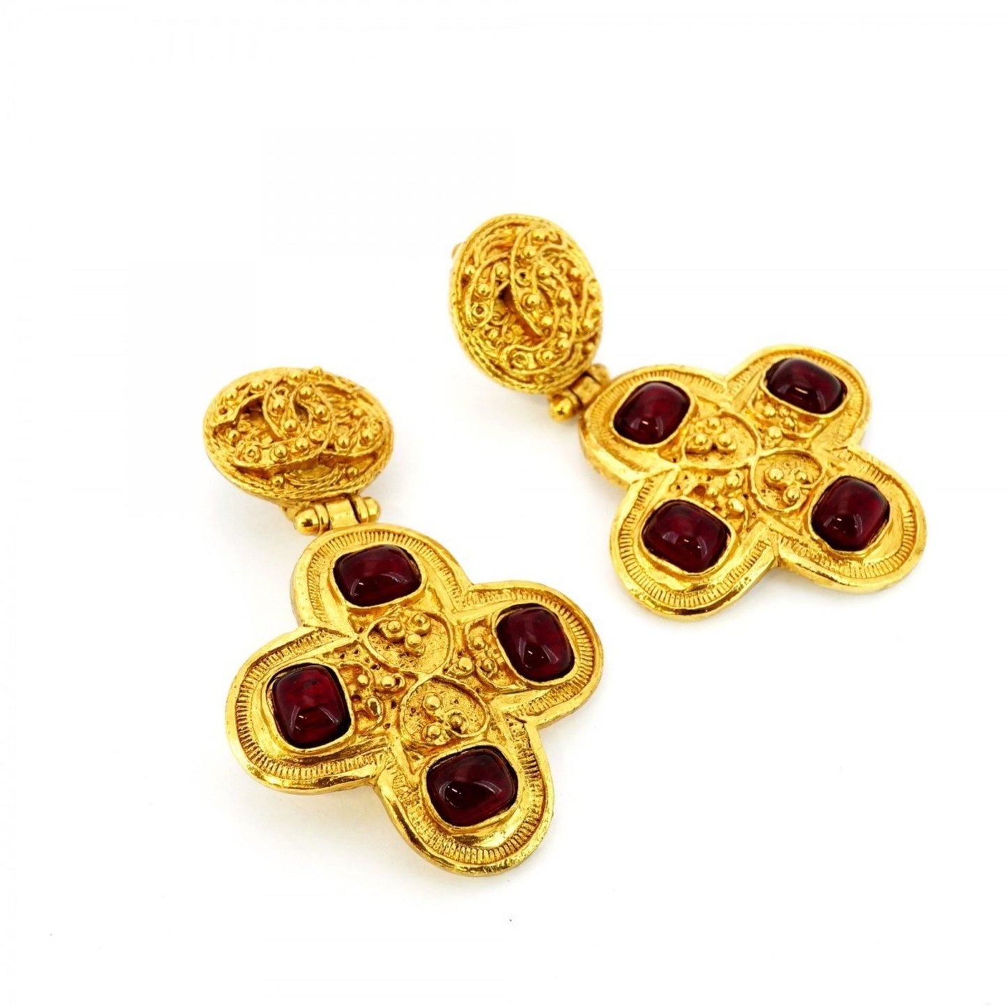 Chanel Gold Gold Plated Gripoix