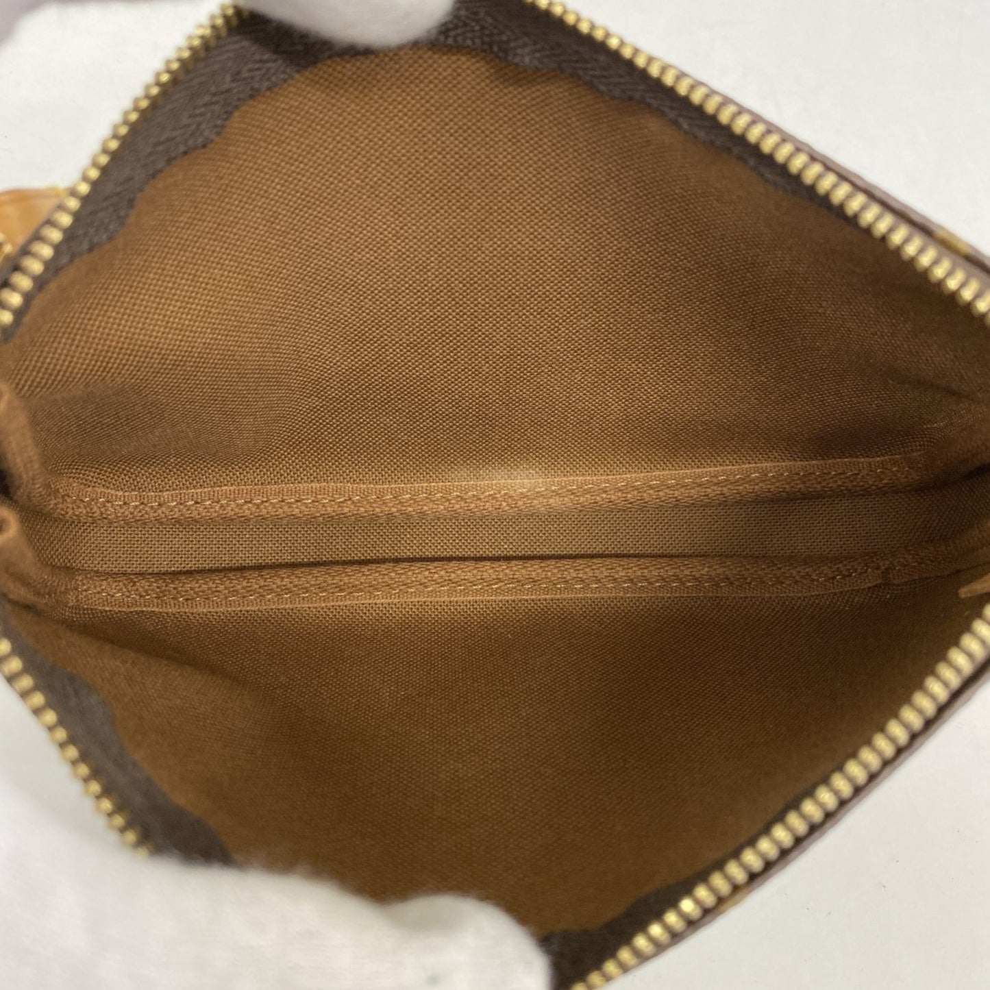 Louis Vuitton Brown Canvas Pochette Accessoire