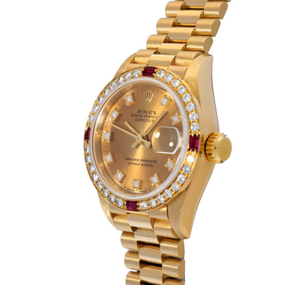 Rolex Gold Yellow Gold Lady Datejust