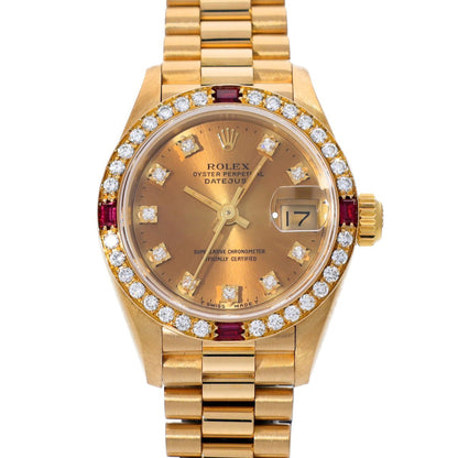 Rolex Gold Yellow Gold Lady Datejust