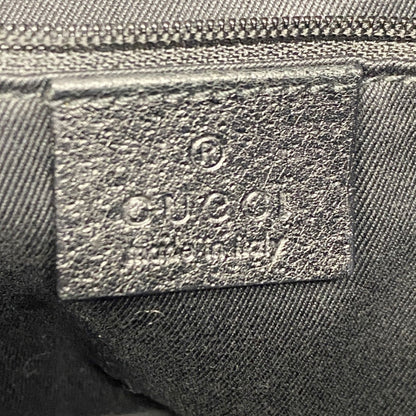 Gucci Black Canvas Hobo