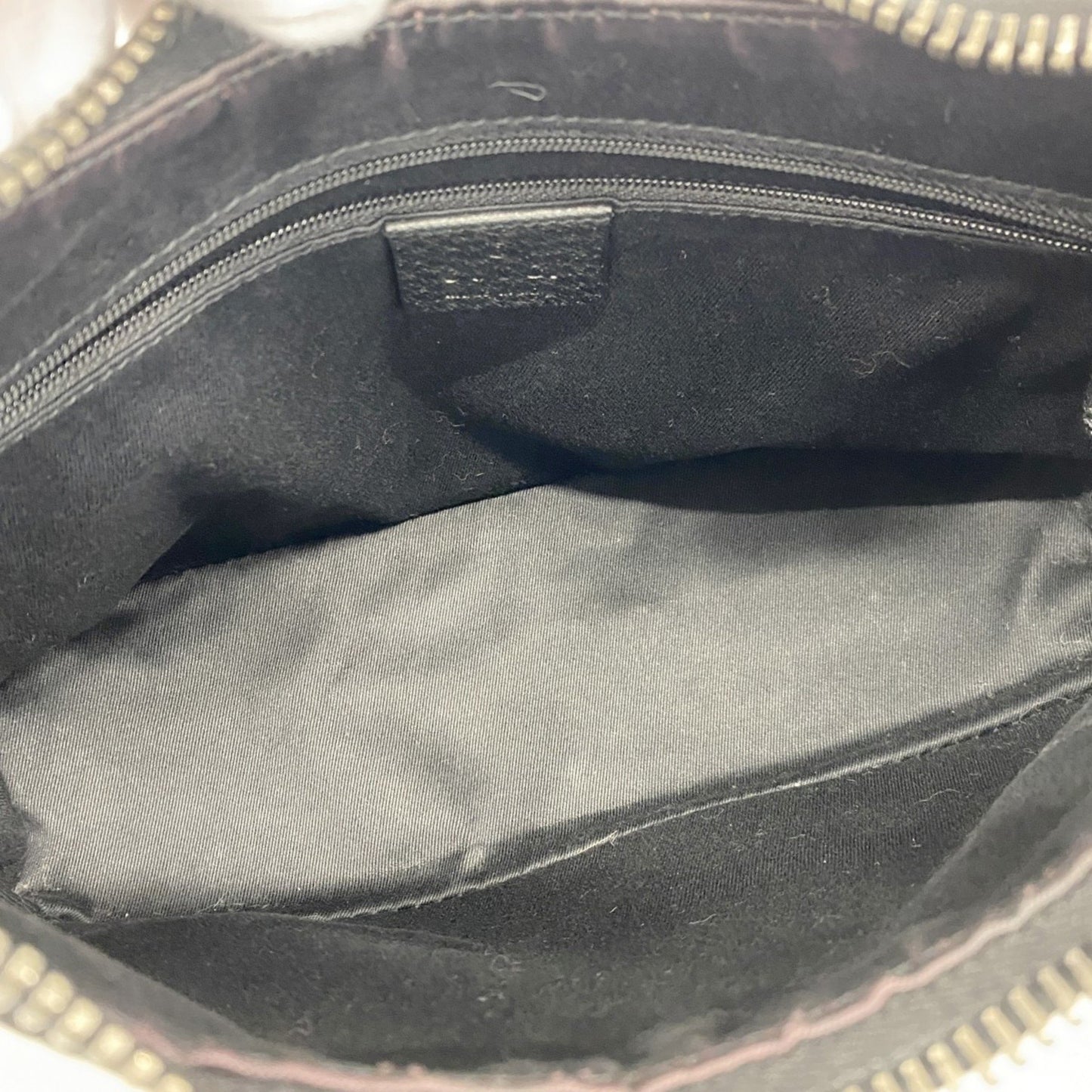 Gucci Black Canvas Hobo