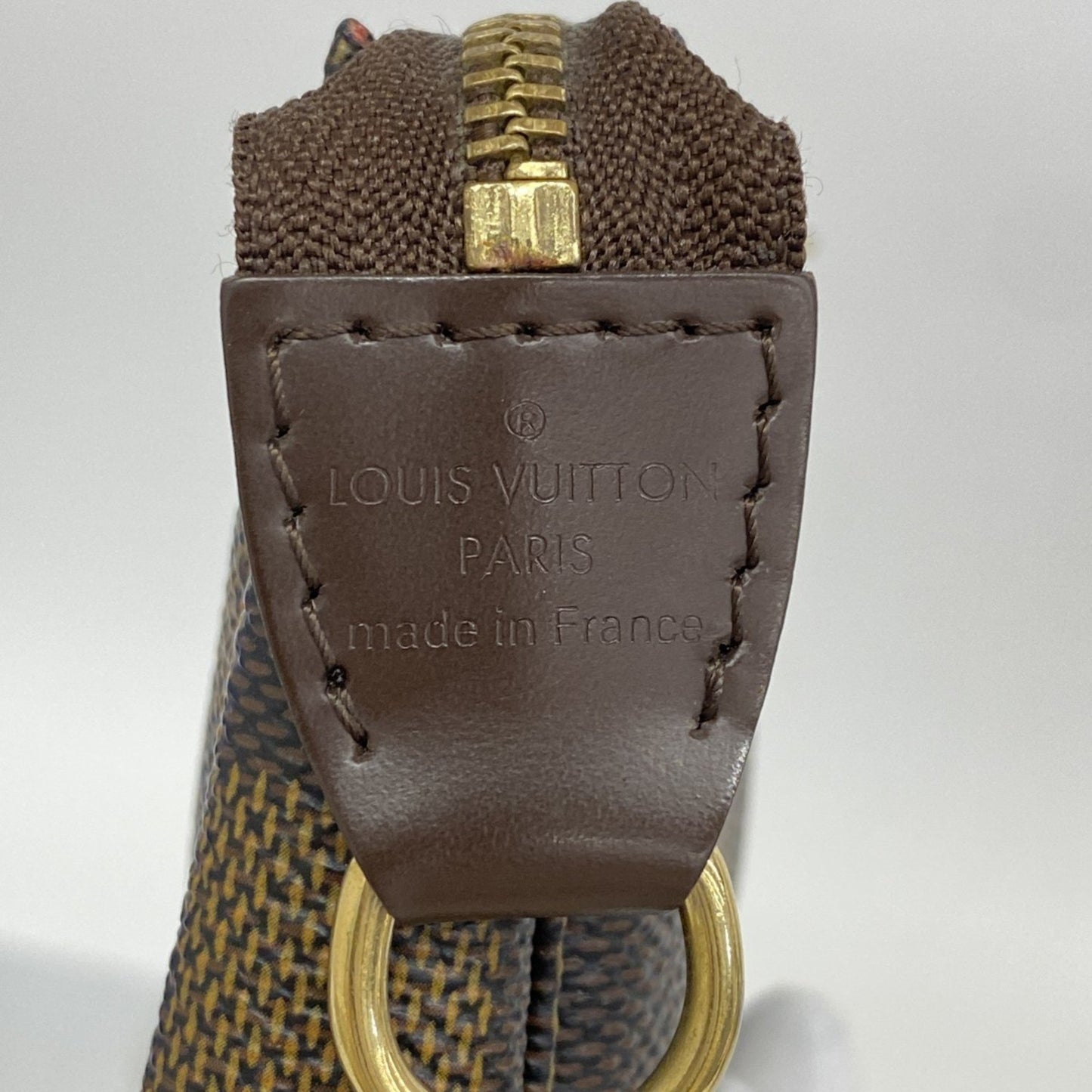 Louis Vuitton Brown Canvas Mini Pochette Accessoires