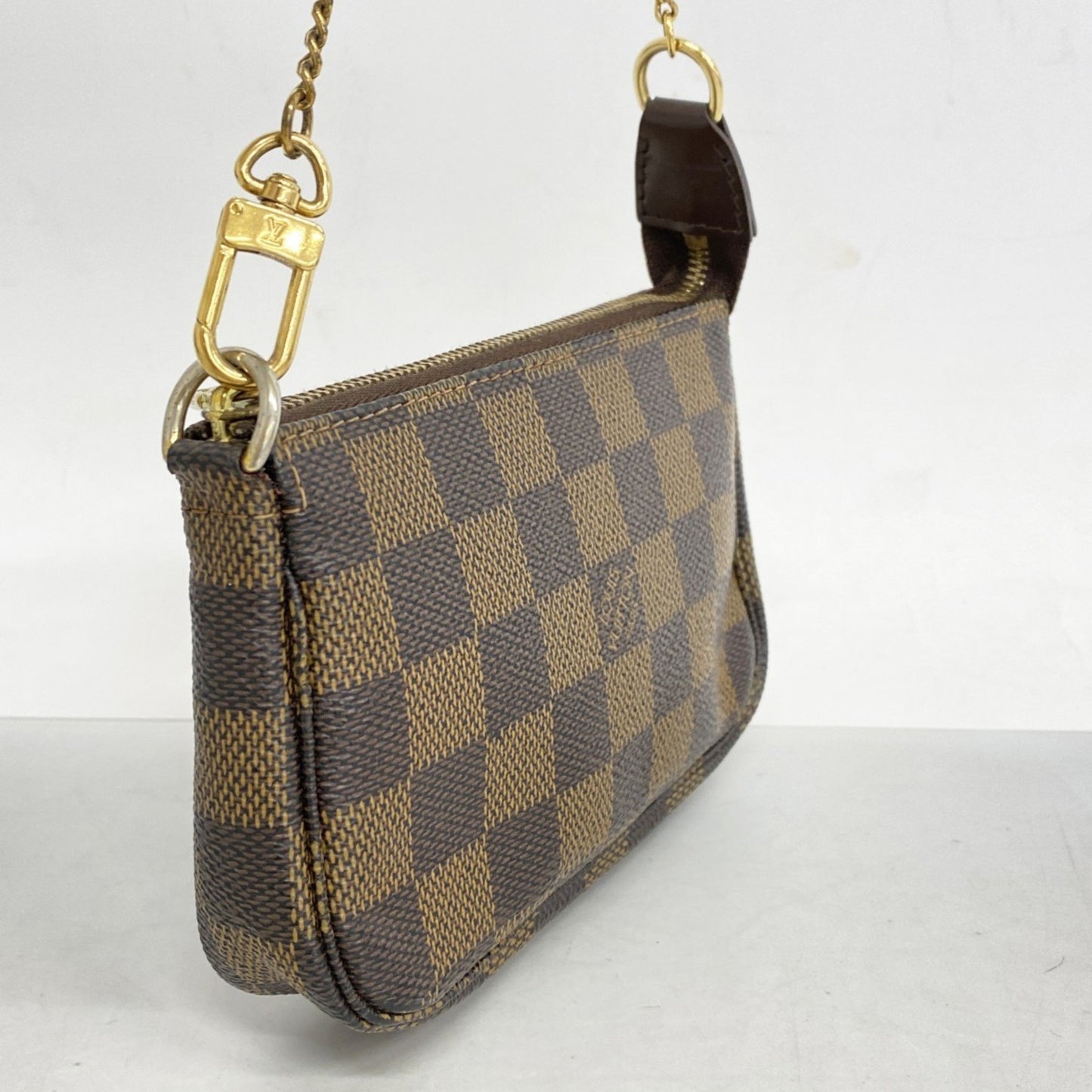 Louis Vuitton Brown Canvas Mini Pochette Accessoires
