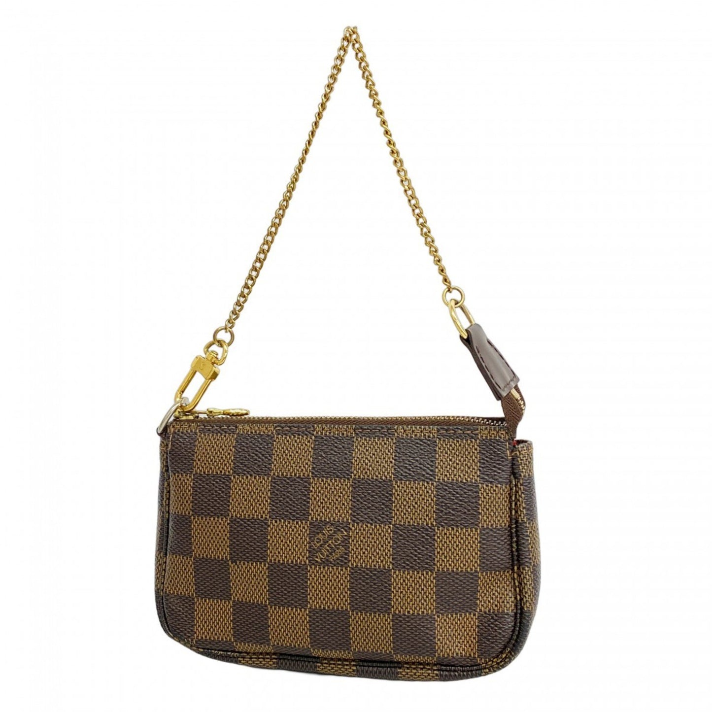 Louis Vuitton Brown Canvas Mini Pochette Accessoires