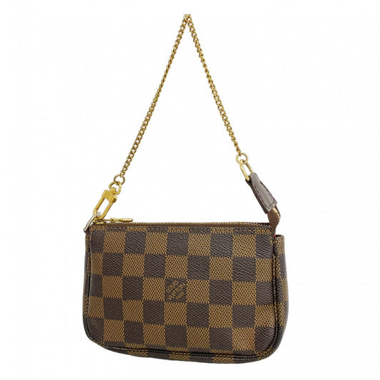Louis Vuitton Brown Canvas Mini Pochette Accessoires