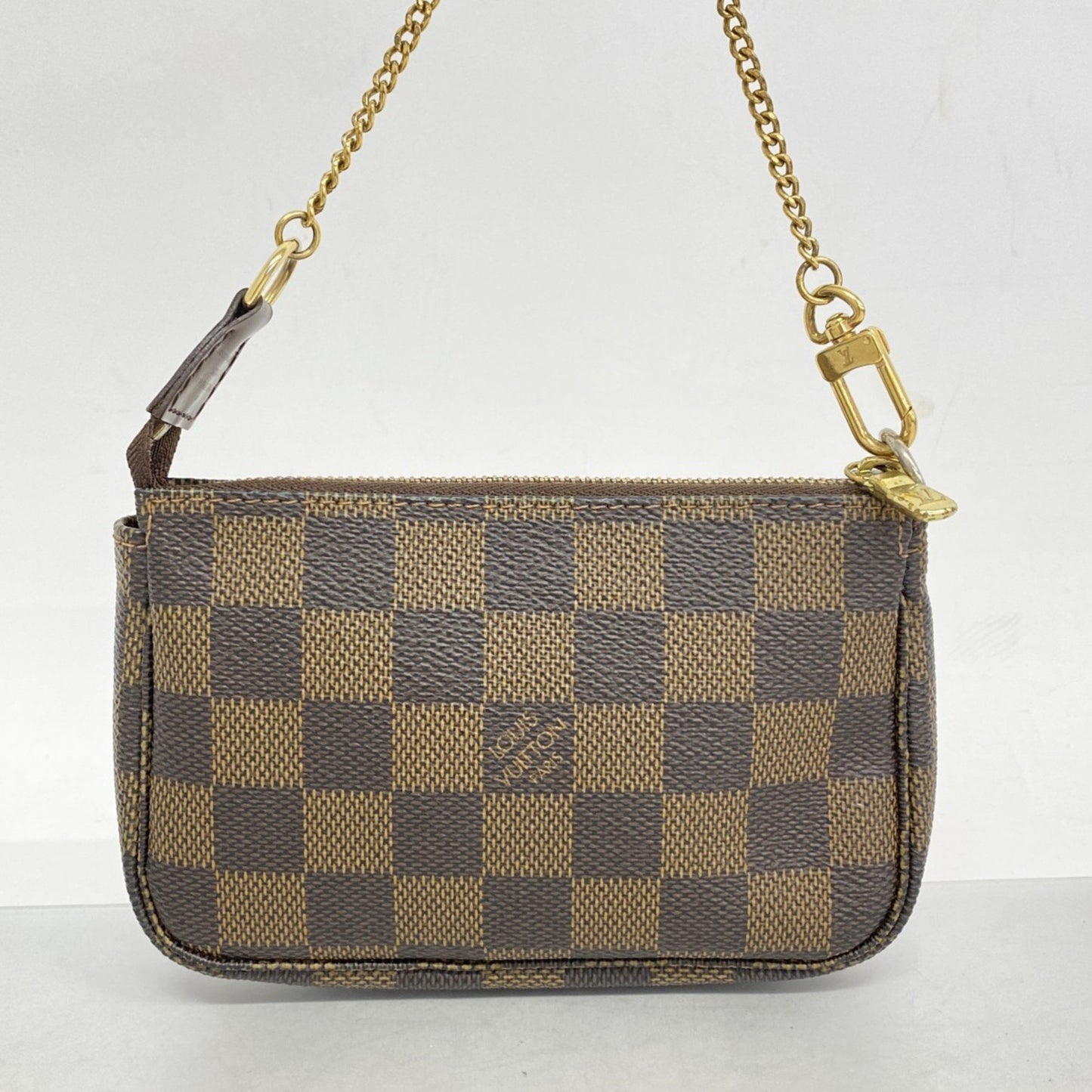 Louis Vuitton Brown Canvas Mini Pochette Accessoires