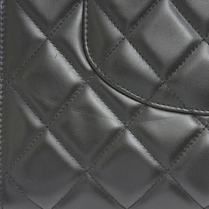Chanel Black Leather Petite Shopping Tote