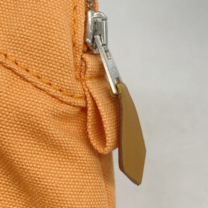 Hermès Orange Canvas Bolide