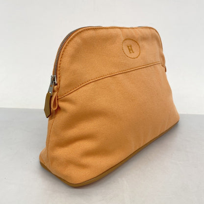 Hermès Orange Canvas Bolide