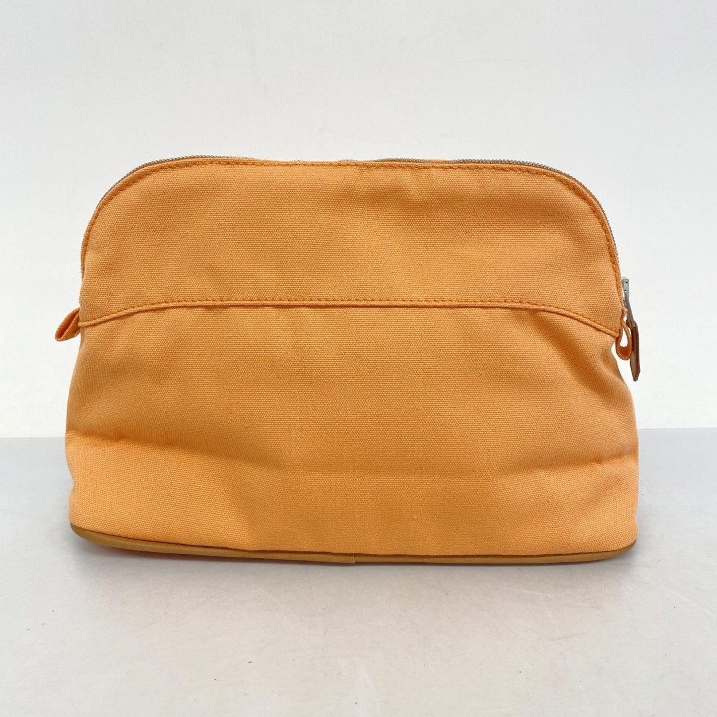 Hermès Orange Canvas Bolide