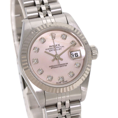 Rolex Pink Gold And Steel Datejust