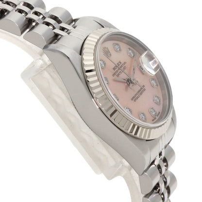 Rolex Pink Gold And Steel Datejust