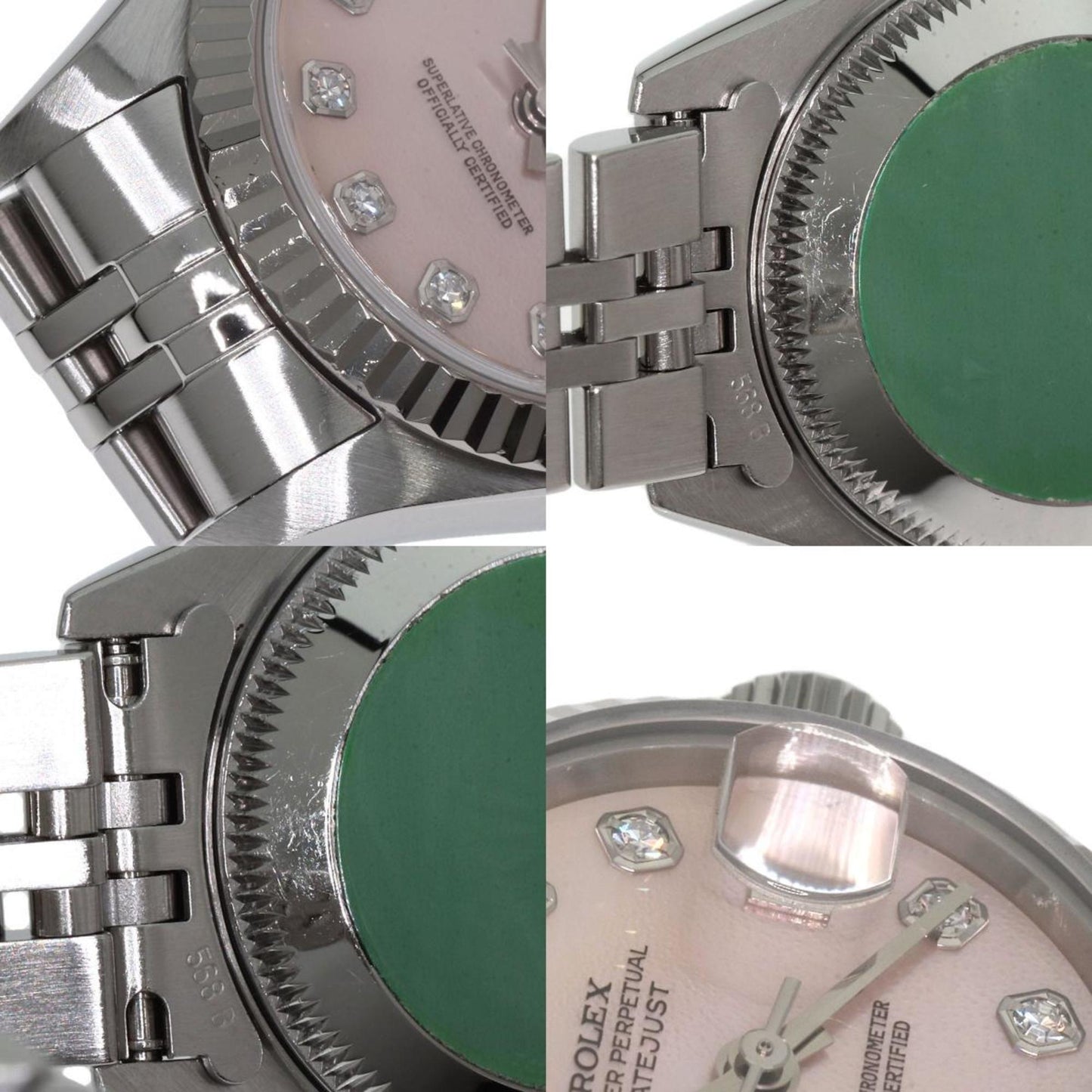 Rolex Pink Gold And Steel Datejust