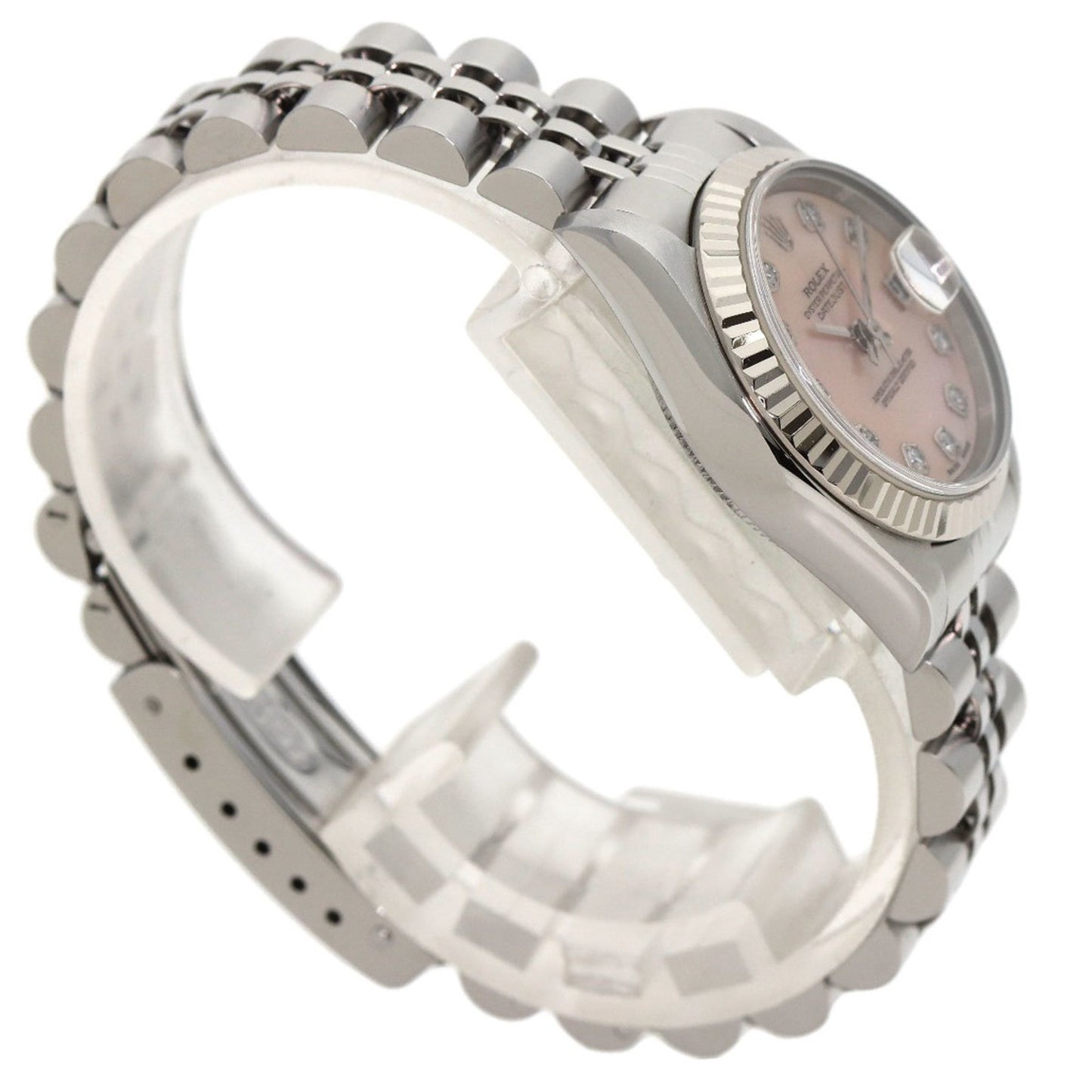 Rolex Pink Gold And Steel Datejust