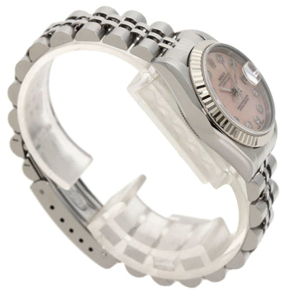 Rolex Pink Gold And Steel Datejust
