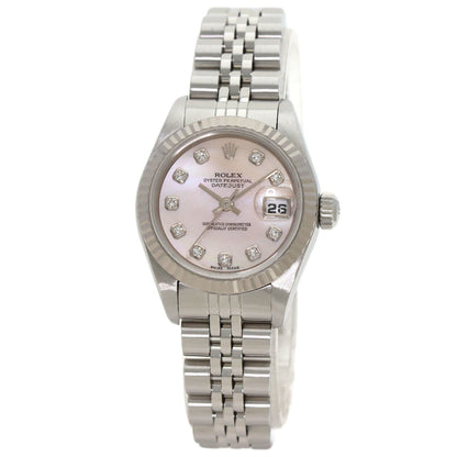 Rolex Pink Gold And Steel Datejust