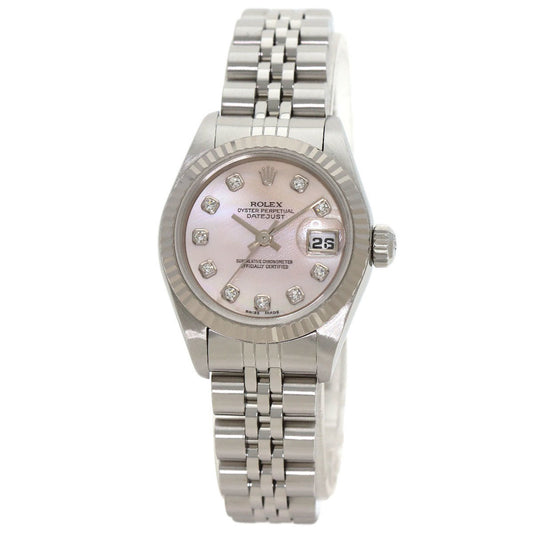 Rolex Pink Gold And Steel Datejust