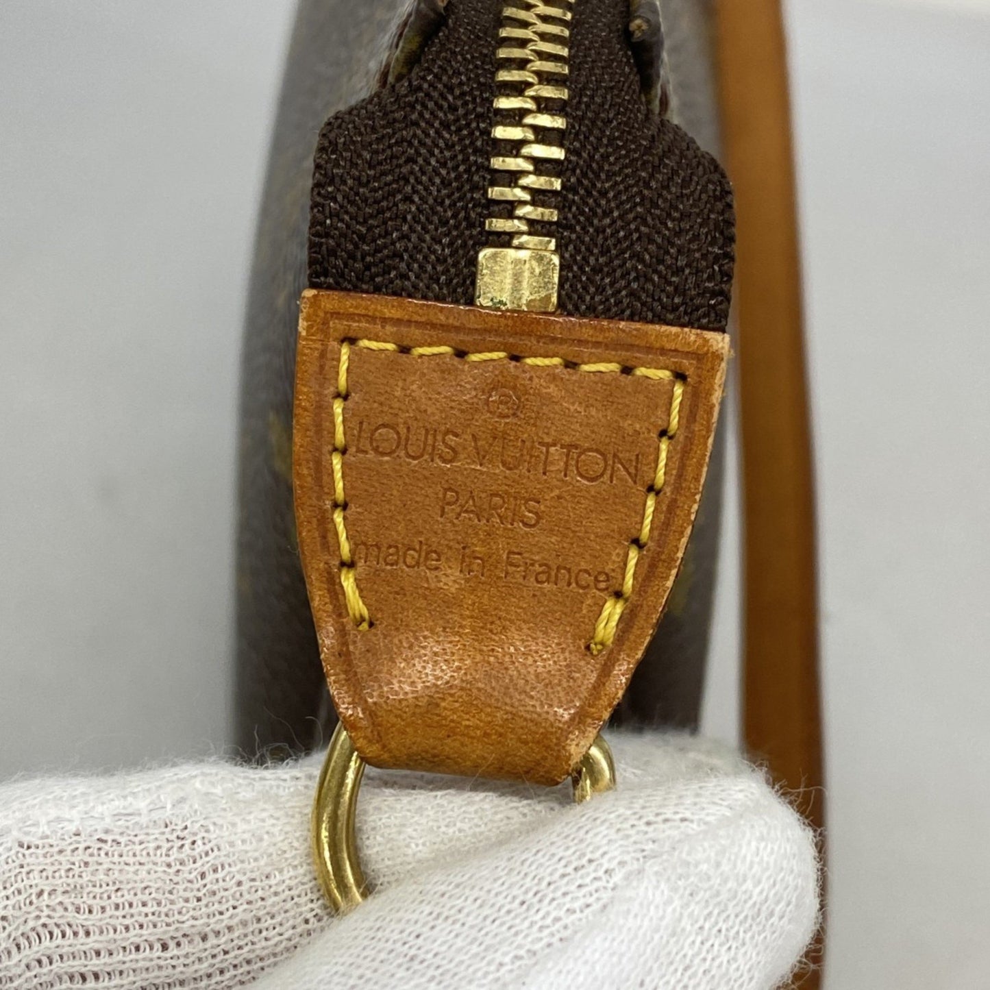 Louis Vuitton Brown Canvas Pochette Accessoire