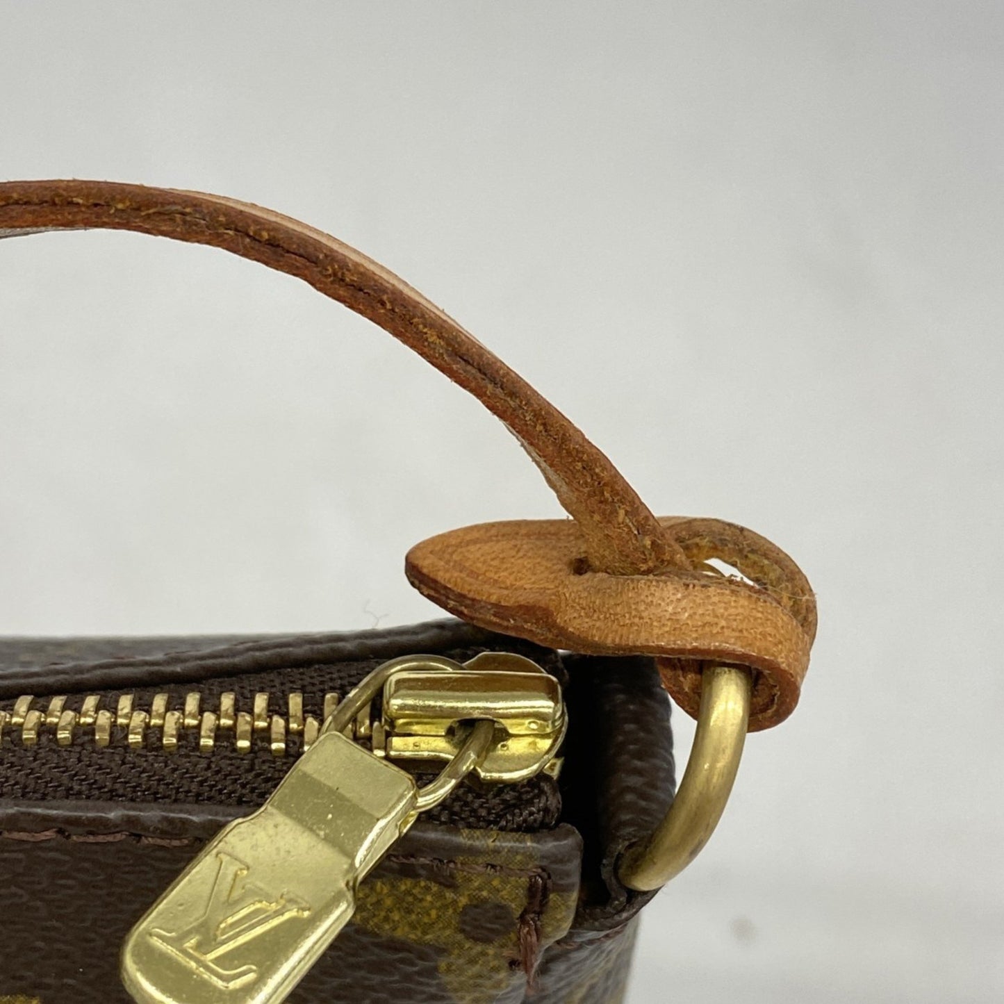 Louis Vuitton Brown Canvas Pochette Accessoire