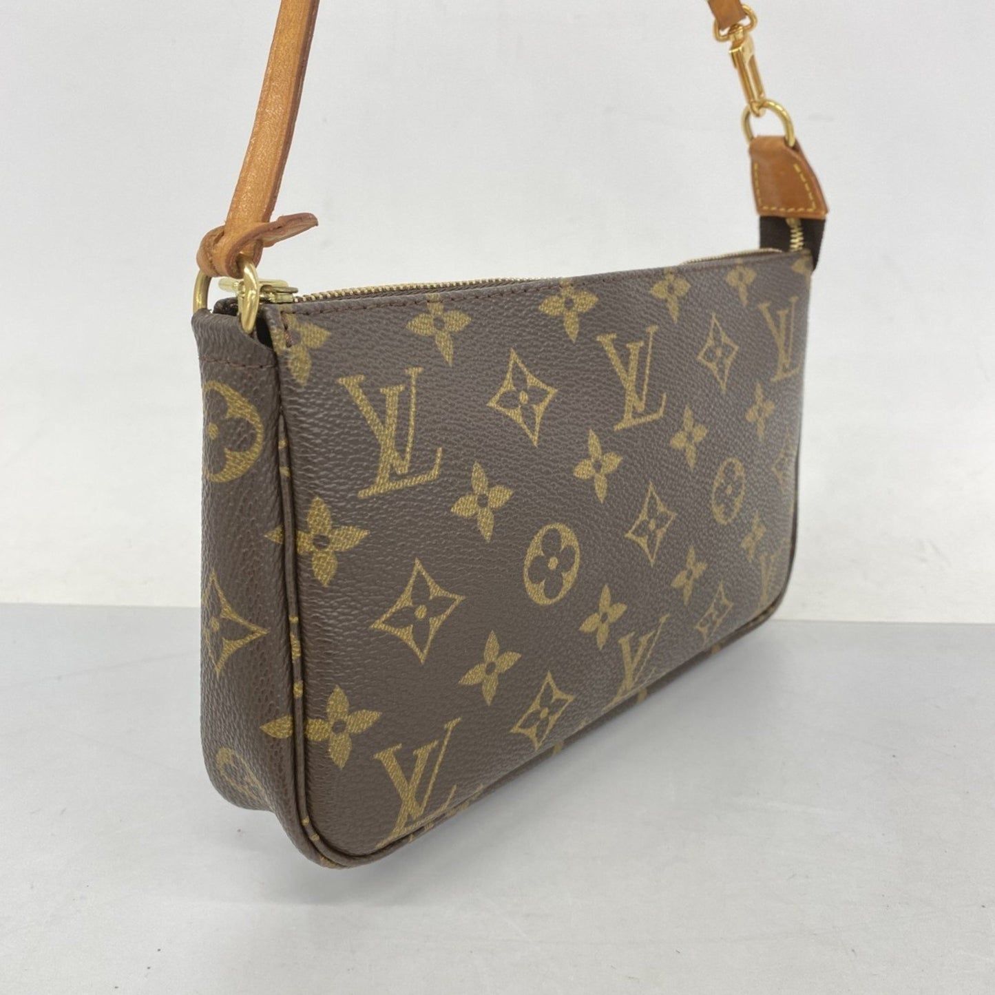 Louis Vuitton Brown Canvas Pochette Accessoire