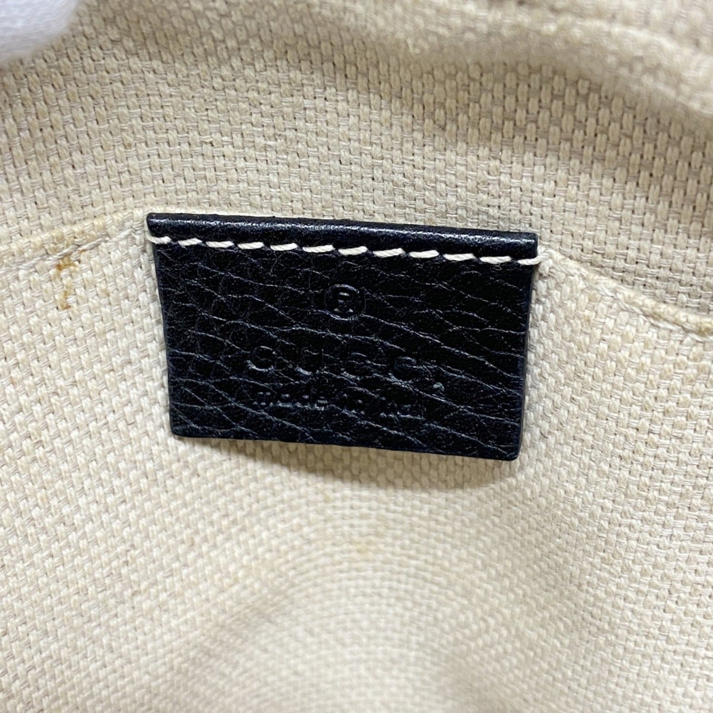 Gucci Black Leather Soho