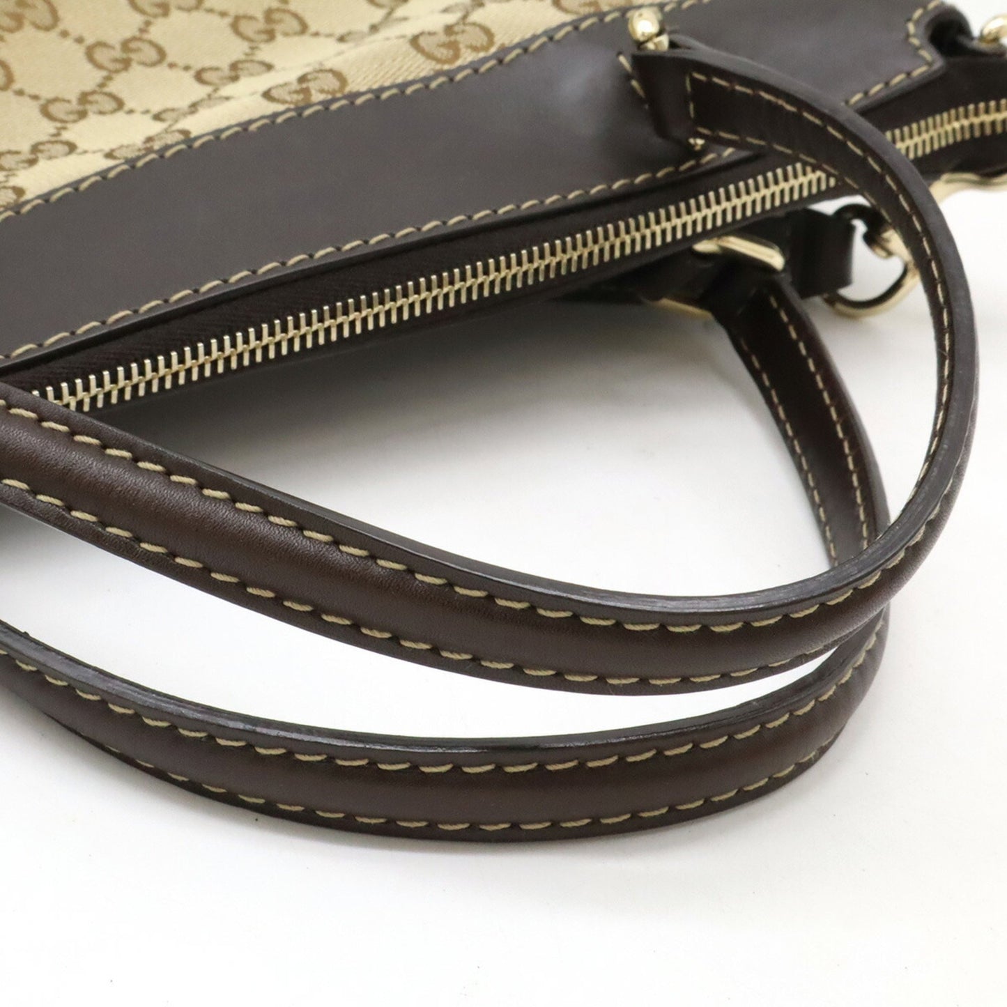 Gucci Brown Canvas Ophidia
