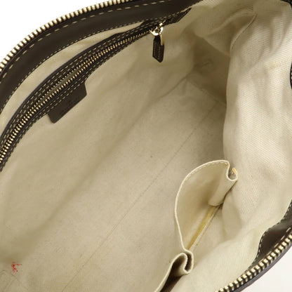 Gucci Brown Canvas Ophidia