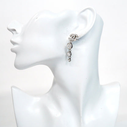 Chanel Silver Metal Coco Mark