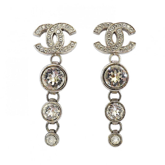 Chanel Silver Metal Coco Mark