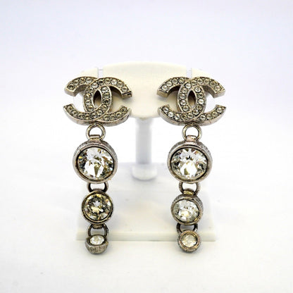 Chanel Silver Metal Coco Mark