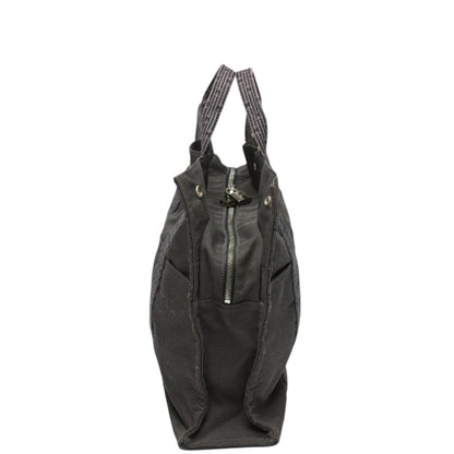 Hermès Gray Canvas Herline