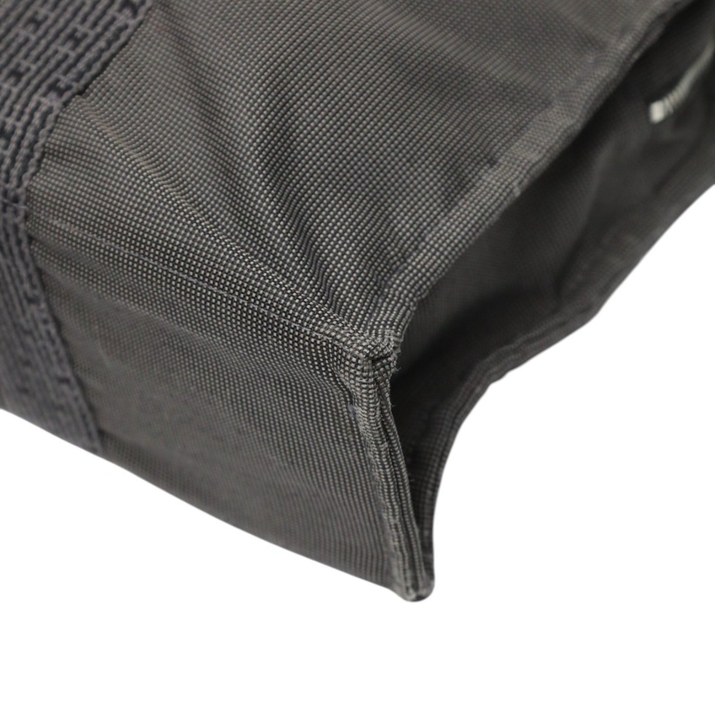 Hermès Gray Canvas Herline