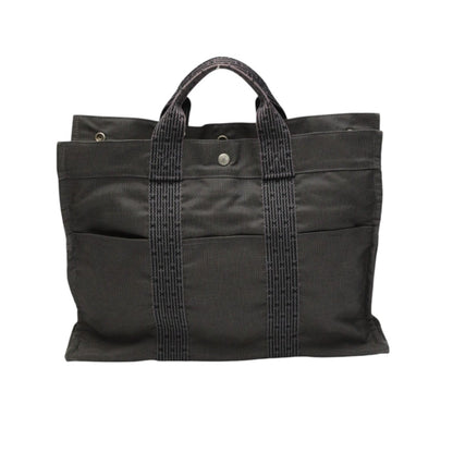 Hermès Gray Canvas Herline