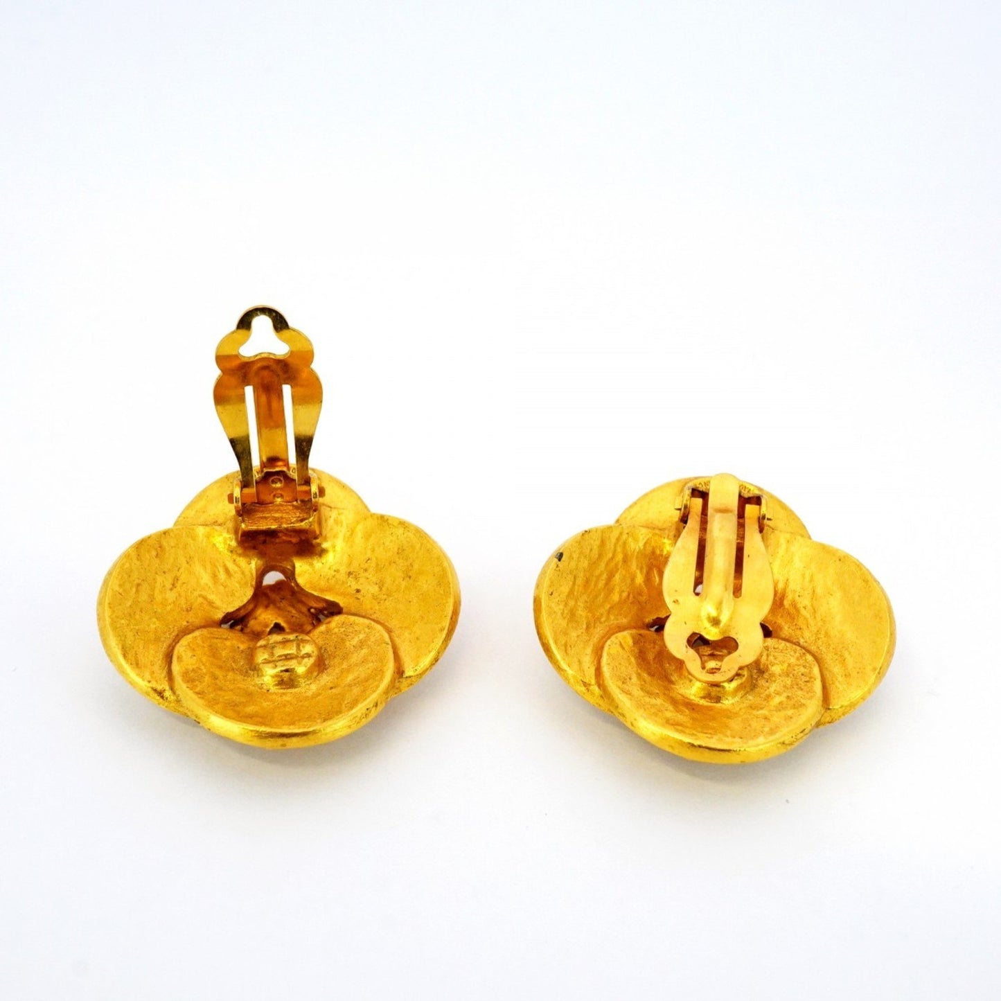 Chanel Gold Gold Plated Coco Mark