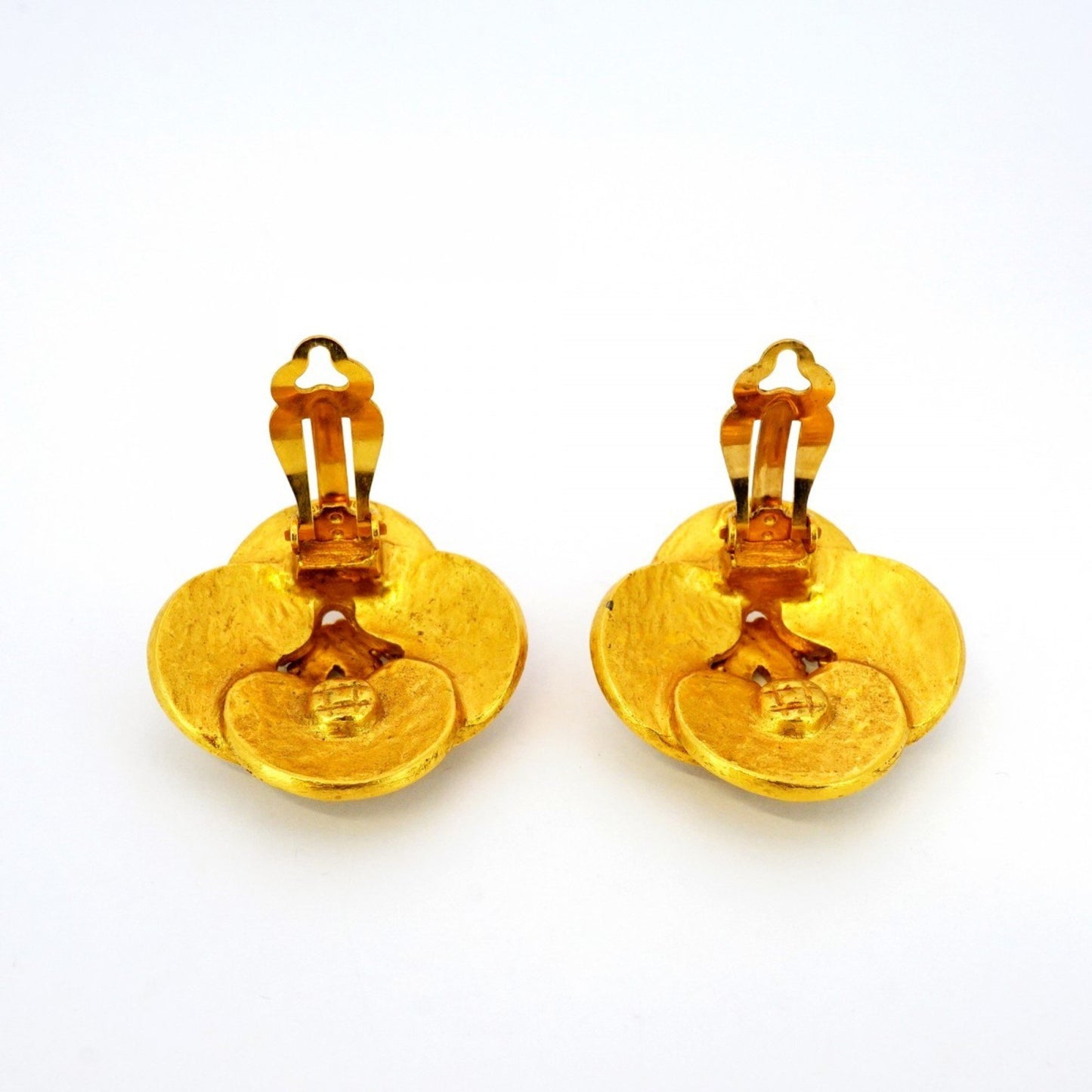 Chanel Gold Gold Plated Coco Mark