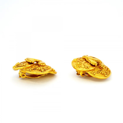 Chanel Gold Gold Plated Coco Mark